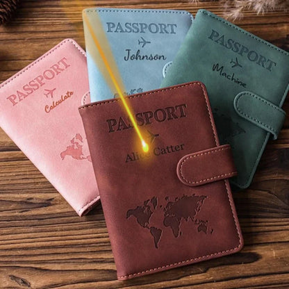 TheJiVibe Personalized Passport Holder