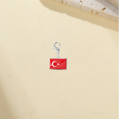 World Flag Travel Charms