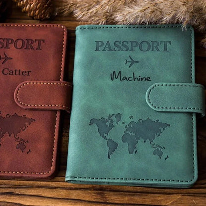 TheJiVibe Personalized Passport Holder
