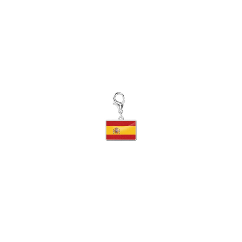 World Flag Travel Charms