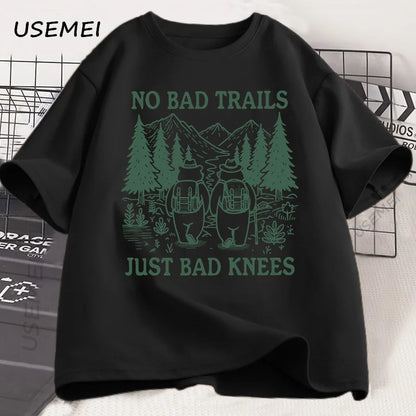 🌲🥾 TheJiVibe "No Bad Trails" Adventure Tee