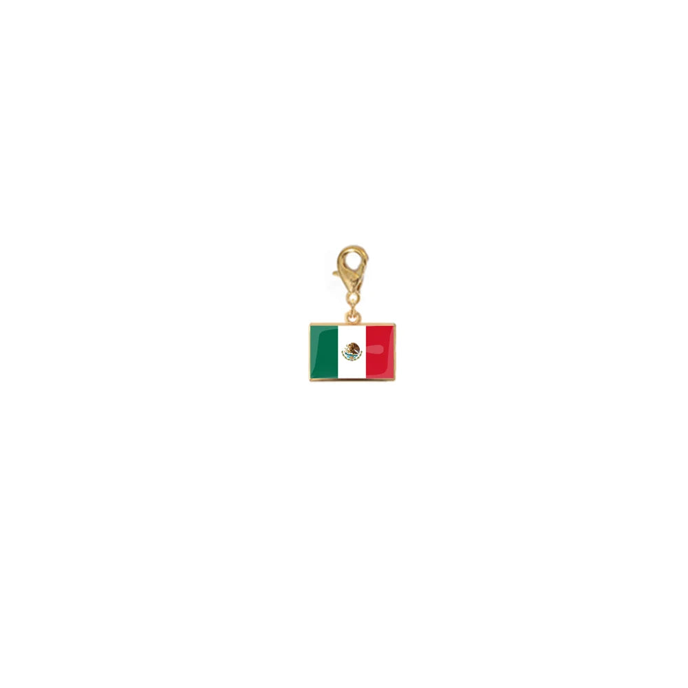 World Flag Travel Charms