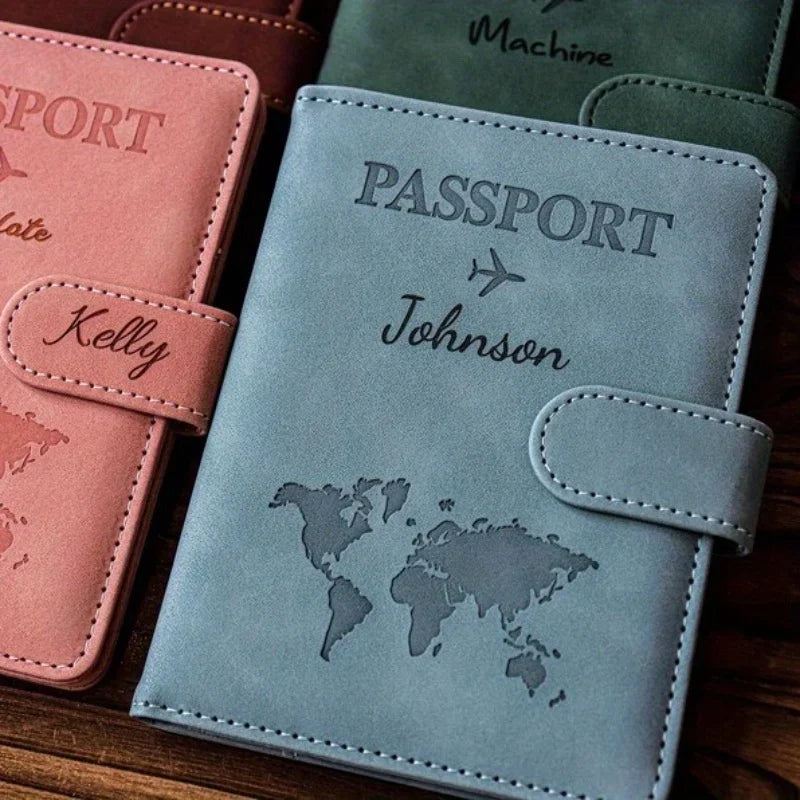 TheJiVibe Personalized Passport Holder