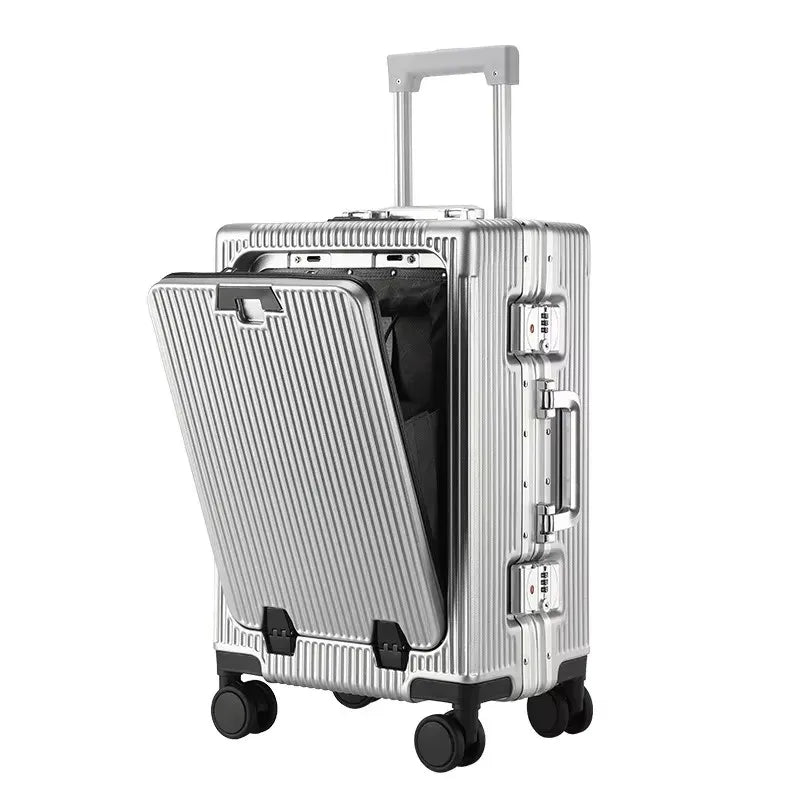TheJiVibe Voyager Front Access Suitcase