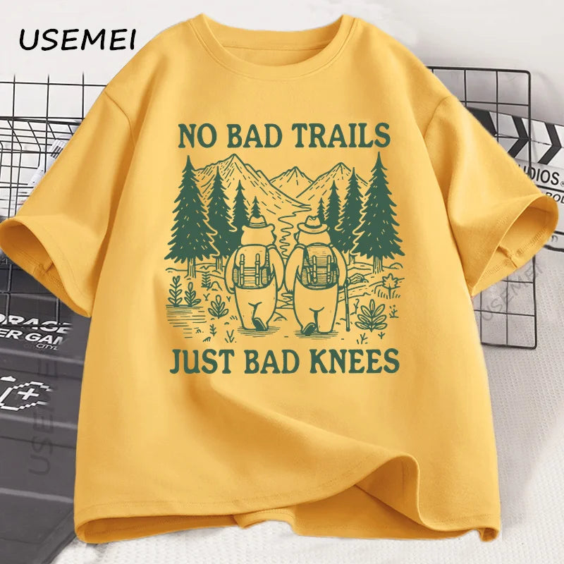 🌲🥾 TheJiVibe "No Bad Trails" Adventure Tee