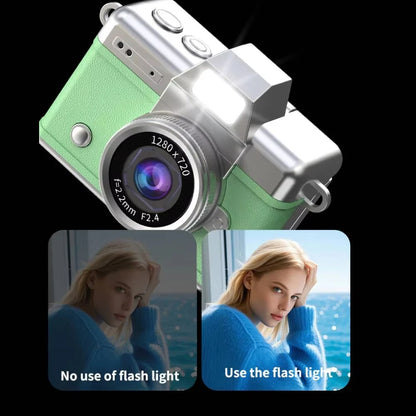 VintageFlip Mini Camera