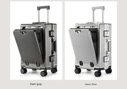 TheJiVibe Voyager Front Access Suitcase