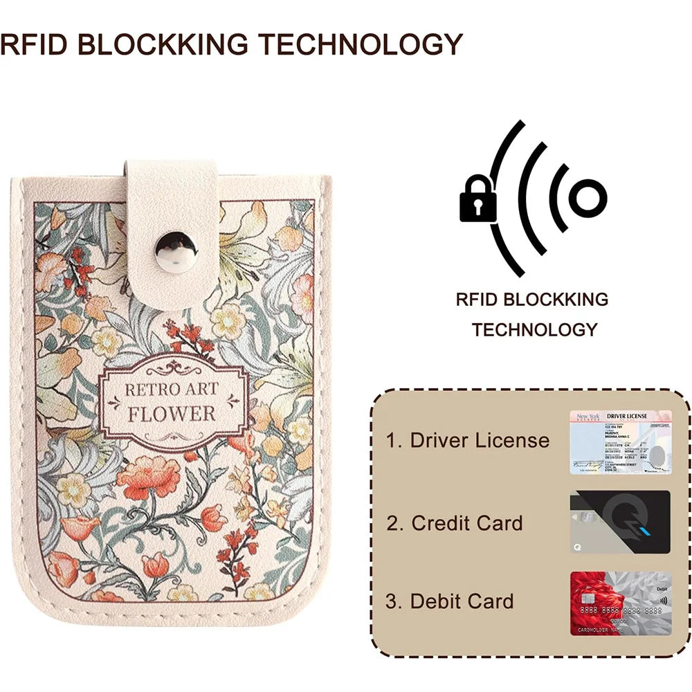 🌸 Floral Card Holder