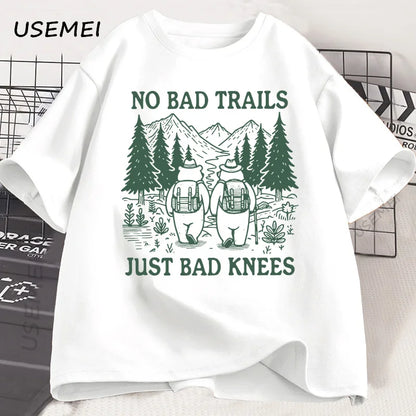 🌲🥾 TheJiVibe "No Bad Trails" Adventure Tee