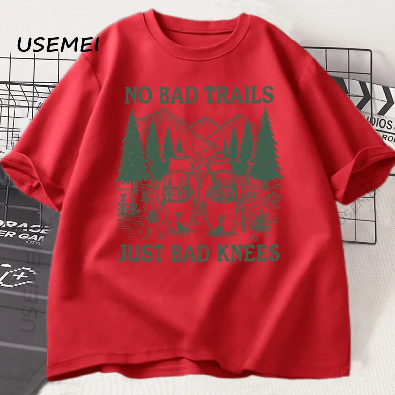 🌲🥾 TheJiVibe "No Bad Trails" Adventure Tee