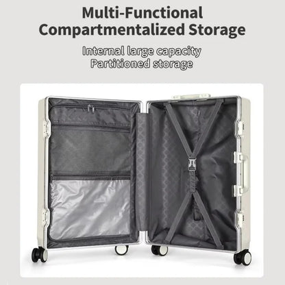 TheJiVibe Voyager Front Access Suitcase