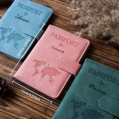 TheJiVibe Personalized Passport Holder