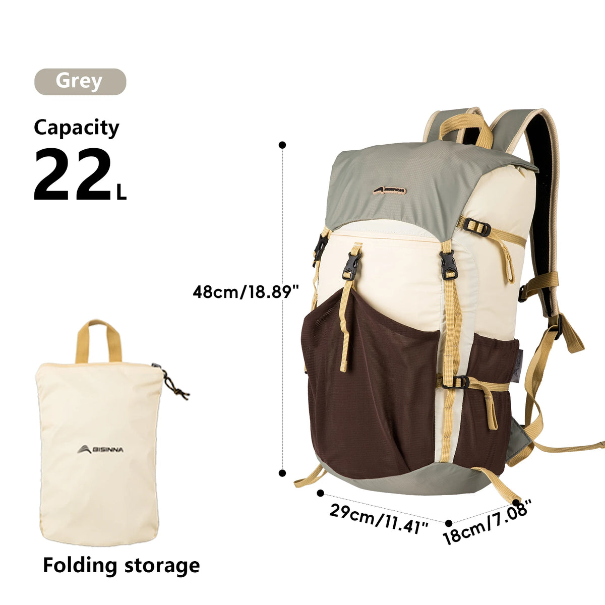 TrailFlex 22L Packable Backpack