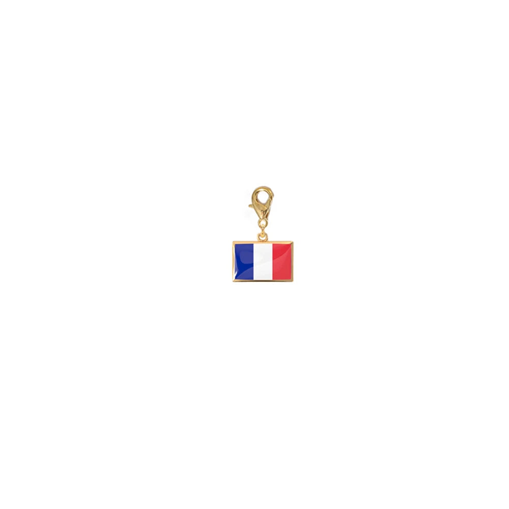 World Flag Travel Charms