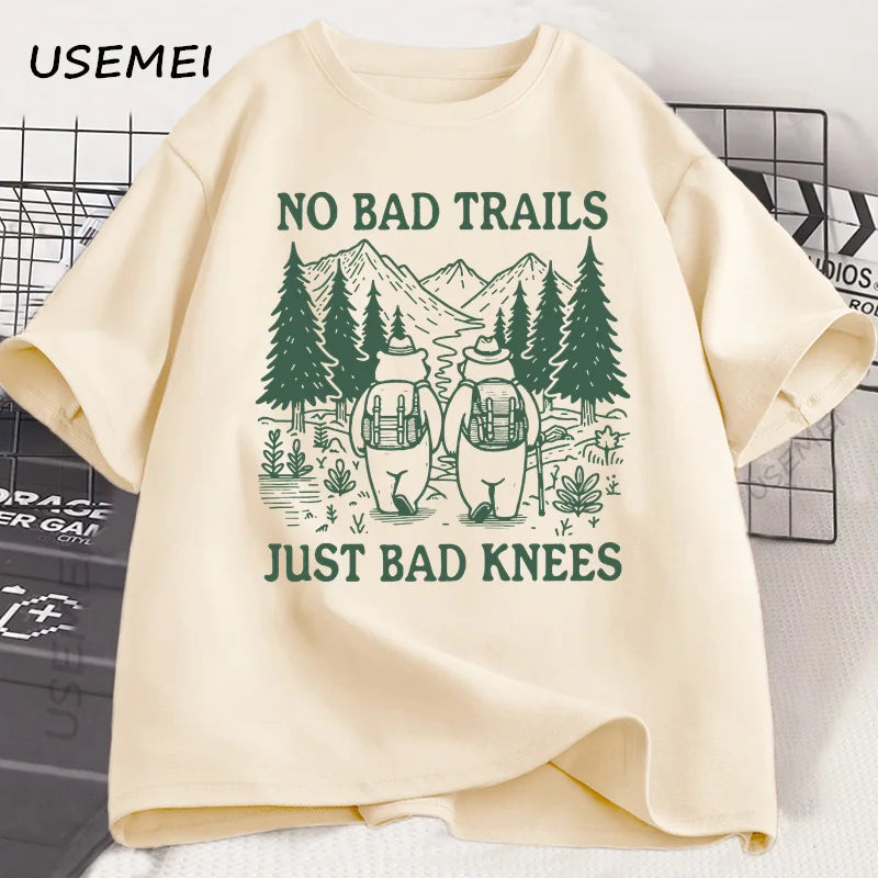 🌲🥾 TheJiVibe "No Bad Trails" Adventure Tee