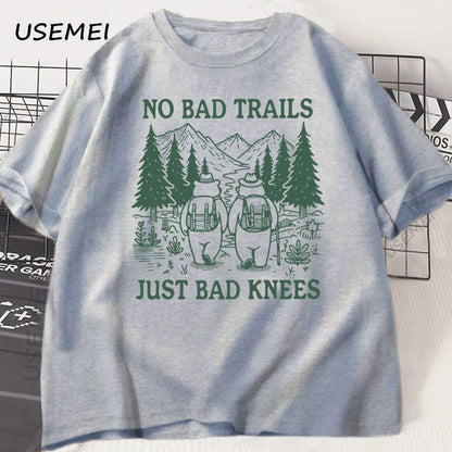 🌲🥾 TheJiVibe "No Bad Trails" Adventure Tee