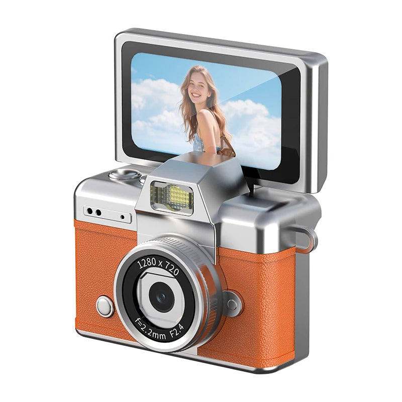 VintageFlip Mini Camera