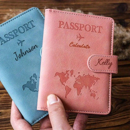 TheJiVibe Personalized Passport Holder