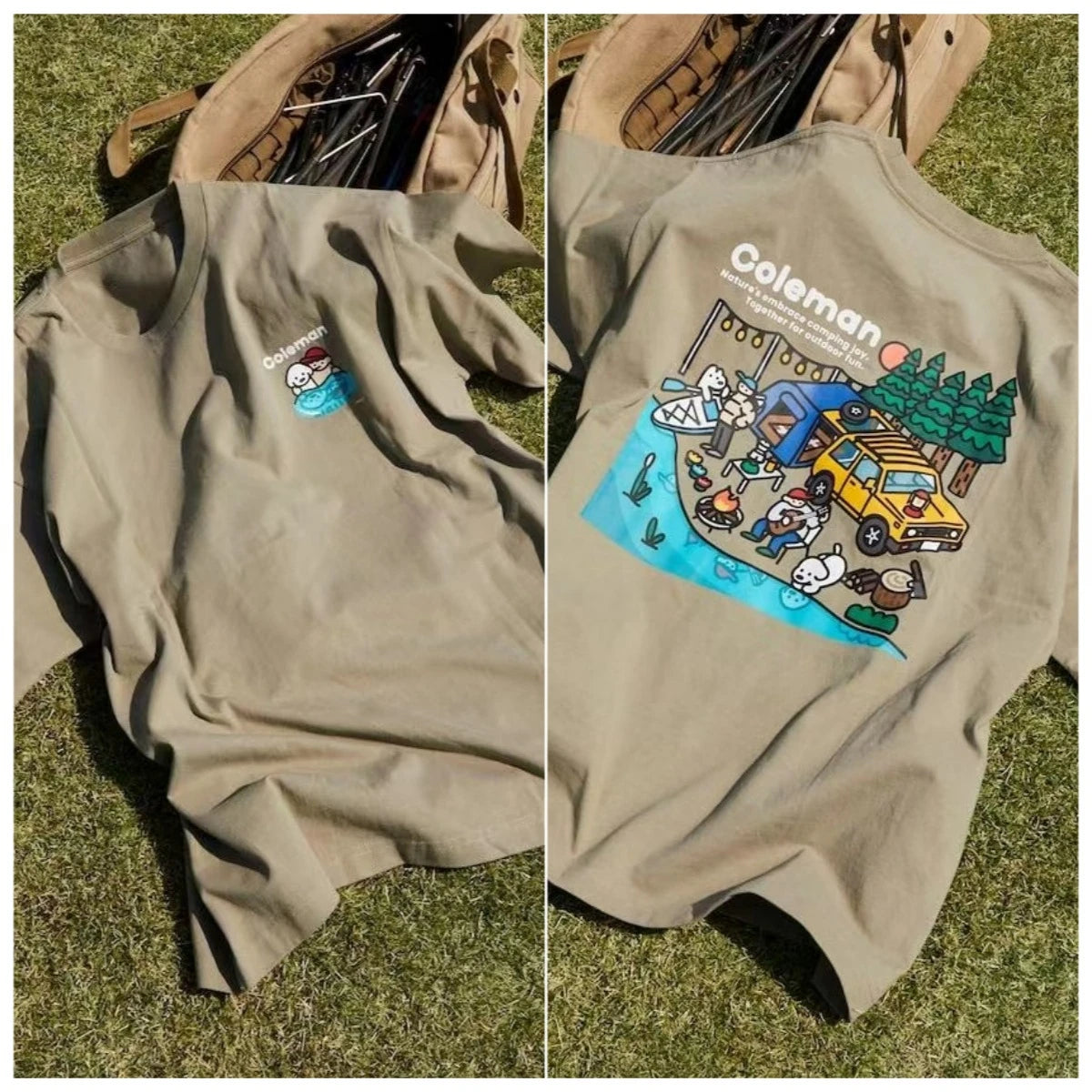 🏕️ TheJiVibe Camp Adventure Tee