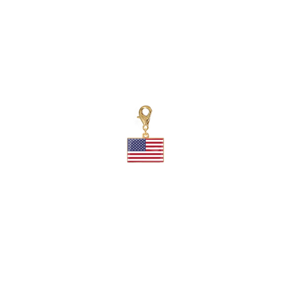 World Flag Travel Charms
